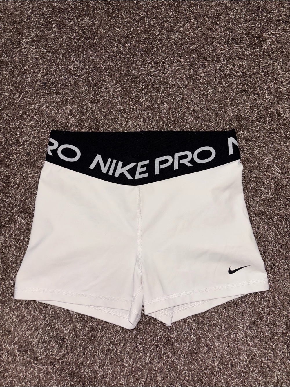 Women's White Nike Pros